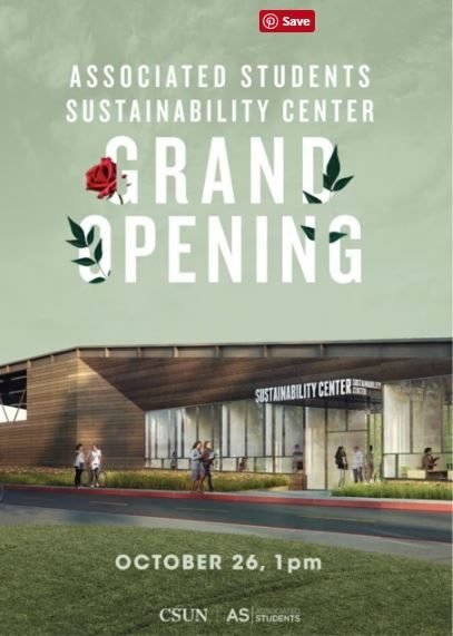 AS Sustainability Center Grand Opening flyer 2017.10.26