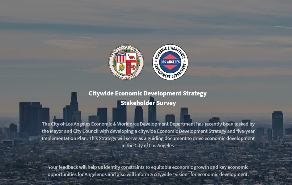 LA Citywide Economic Strategy