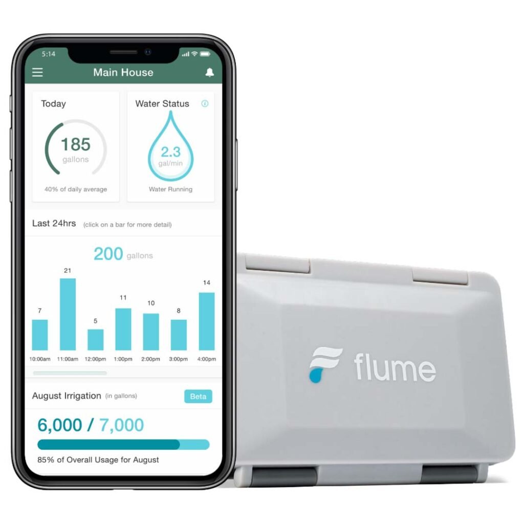 Flume Smart Water Monitor and Leak Detector