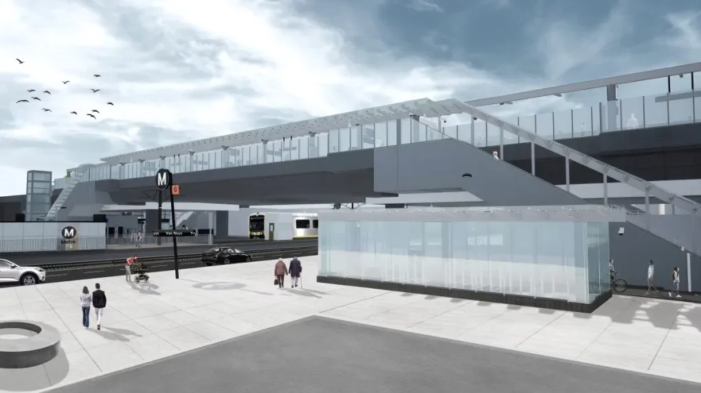 Van Nuys G Line Station Closure for 3 Years